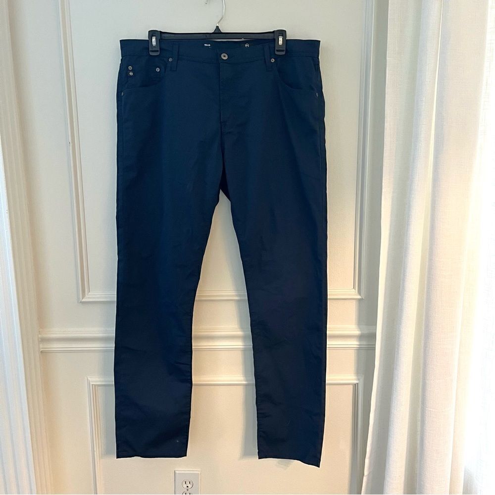 AG Men’s Tellis Lightweight Navy Pants 40x34 NWOT‎
